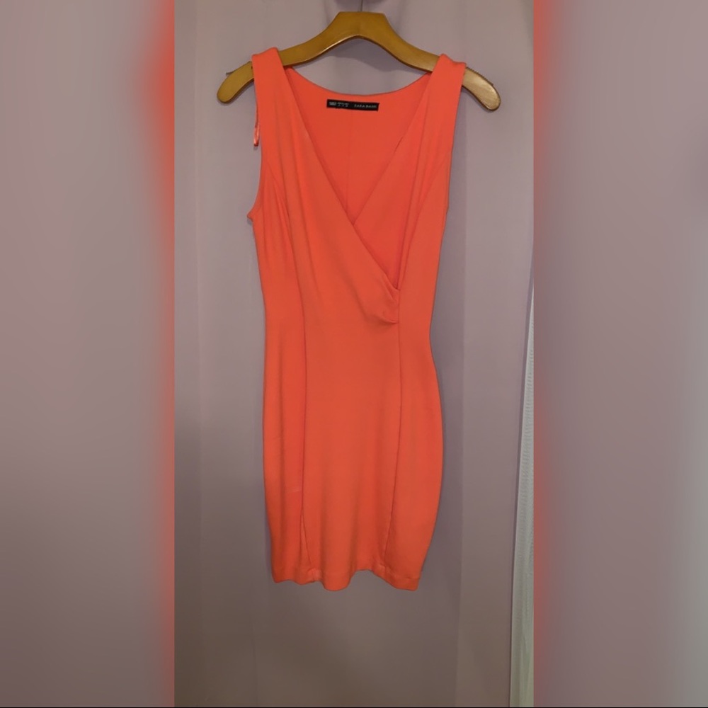 Zara Coral Dress